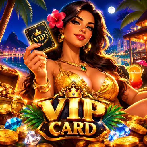 Cartão VIP sobre mesa de roleta
